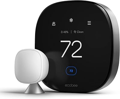 Nouveau 2022 ! thermostat intelligent ecobee haut de gamme avec siri, alexa, surveillance intégrée de la qualité de l'air et capteur intelligent. La boutique en ligne DIAYTAR COTE D'IVOIRE propose une navigation intuitive et une expérience d'achat personnalisée. Les clients peuvent facilement trouver les produits qu'ils recherchent grâce à la fonction de recherche avancée. La boutique est également disponible sur différents appareils pour plus de commodité.