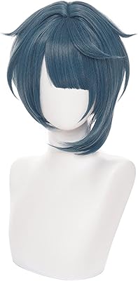 Xingqiu cosplay perruque genshin impact deux tons bleu foncé cheveux courts haute résistant à la chaleur perruque en soie pour filles garçons anniversaire fête d'halloween (zhengqiu). La boutique en ligne DIAYTAR COTE D'IVOIRE propose plus de 300 000 références, couvrant une large gamme de catégories de produits. Les clients peuvent y trouver des produits tels que des équipements ménagers, des vêtements, des accessoires de mode, et bien plus encore. DIAYTAR COTE D'IVOIRE s'efforce de rendre l'expérience d'achat en ligne agréable et pratique pour ses clients.