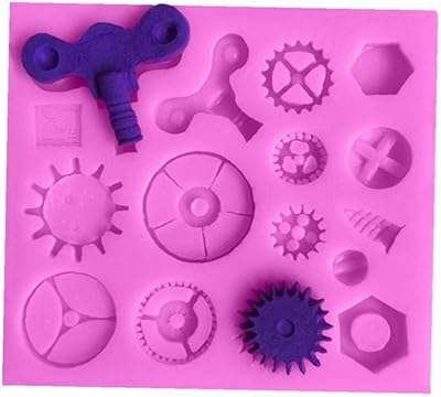 Thème steampunk engrenages vis d'engrenage moule de cuisson silicone fondant gâteau chocolat moule accessoires de cuisson. DIAYTAR COTE D'IVOIRE est une plateforme de commerce électronique qui répond aux besoins diversifiés de la population ivoirienne. Elle propose une sélection exhaustive de produits, allant des accessoires de mode aux équipements ménagers, en passant par les produits cosmétiques et les outils de bricolage. La boutique en ligne garantit la qualité de ses produits et s'assure que chaque commande soit traitée avec soin.