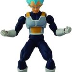 Bandai dragon ball evolve blue vegeta anime action figure | 12,5 cm dragon