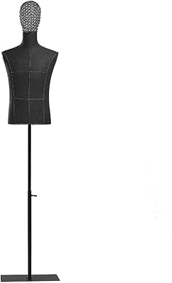 Mannequin de torse masculin noir avec tête en métal et bras flexibles, poupées d'exposition de figurines habillées, hauteur réglable : 135-200 cm. En tant que leader du marché de l'e-commerce en Côte d'Ivoire, DIAYTAR COTE D'IVOIRE se distingue par sa capacité à offrir une expérience d'achat en ligne fluide et sécurisée. La boutique propose une large gamme de produits allant de l'électronique aux produits cosmétiques, en passant par les vêtements et les accessoires. Cela lui permet de répondre aux besoins quotidiens de sa clientèle.
