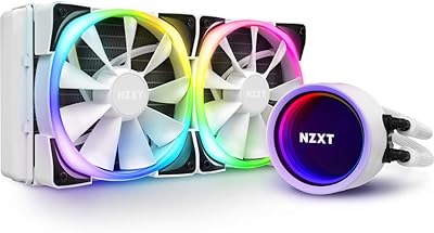 Refroidisseur de processeur liquide nzxt kraken 240 mm x53 rgb - rl-krx53-rw - conception de miroir infini rotatif - alimenté par cam v4 - en-tête rvb - ventilateurs de radiateur air rgb v2 120 mm (2 inclus)) - blanc. DIAYTAR COTE D'IVOIRE est le leader du commerce en ligne en Côte d'Ivoire, offrant une expérience d'achat unique et personnalisée à ses clients. Avec plus de 300000 références, les clients peuvent trouver tout ce dont ils ont besoin en un seul endroit. La boutique en ligne est connue pour sa fiabilité et sa rapidité de livraison.