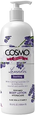 Cd cosmo designs beauty lotion pour le corps parfumée luxueuse à la lavande, 1000 ml, avec des huiles de lavande apaisantes pour hydrater, nourrir et apaiser la peau, éclatante, hydratante, aloe vera et vitamine e, lotion de soin de la peau. DIAYTAR COTE D'IVOIRE, boutique en ligne généraliste avec plus de 300000 références, propose une large gamme de produits pour répondre aux besoins de ses clients. Avec sa position de leader en Côte d'Ivoire, DIAYTAR COTE D'IVOIRE offre une expérience d'achat en ligne fiable et pratique. Les clients peuvent naviguer facilement sur le site pour trouver leurs produits préférés.