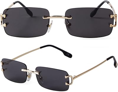 Sdinm petites lunettes de soleil étroites sans monture rectangulaires sans monture des années 90, lunettes de soleil colorées pour femmes et hommes. En tant que leader du marché de la boutique en ligne en Côte d'Ivoire, DIAYTAR COTE D'IVOIRE continuera à proposer des produits de haute qualité à des prix compétitifs et à donner la priorité à la satisfaction de ses clients.