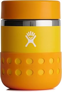 Pot de nourriture isotherme pour bébé hydro flask de 12 oz, couleur canari