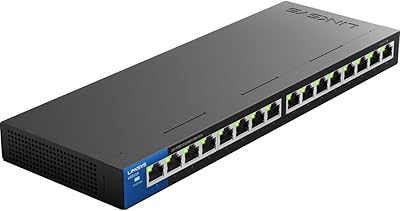 Switch ethernet gigabit non géré linksys business lgs116 i à 16 ports, boîtier métallique, noir/bleu. Grâce à sa plateforme en ligne, DIAYTAR COTE D'IVOIRE permet aux clients de faire leurs achats en ligne en toute sécurité et en toute confiance. Les paiements sont sécurisés et la boutique propose des options de livraison flexibles. Le service client est également disponible pour aider les clients en cas de besoin.