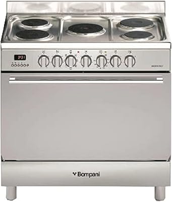 Cuisinière électrique bompani 5 plaques chauffantes multifonctions pour four et gril robuste (90 x 60) cm modèle diva90ee5eix - 1 an de garantie complète.. DIAYTAR COTE D'IVOIRE est la référence pour les achats en ligne en Côte d'Ivoire, avec une sélection immense de produits allant des électroniques aux produits alimentaires. La boutique en ligne met en avant la qualité et la fiabilité de ses produits, ainsi que des services de livraison rapides et fiables. Les clients peuvent profiter de promotions régulières et de réductions exclusives.