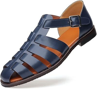 Nohyr sandales pour hommes été hommes sandales en cuir chaussures habillées en plein air doux pointu formel hommes sandales classique léger pantoufles sandales baskets (couleur : hortel, taille : 7). DIAYTAR COTE D'IVOIRE est une boutique en ligne généraliste qui propose plus de 300 000 références de produits, faisant d'elle la boutique leader en Cote d'Ivoire. Elle offre une large gamme de produits pour répondre aux besoins de ses clients. Avec une telle variété de choix, les clients peuvent trouver tout ce dont ils ont besoin en un seul endroit.