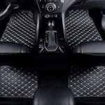 Tapis de sol intérieur de voiture sana vip en cuir pvc antidérapant