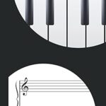 Papier manuscrit pour piano a4 : partitions vierges | livre carnet