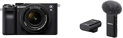 Appareil photo sans miroir plein format sony alpha 7c avec objectif 28-60 mm