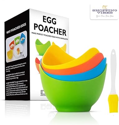 Coquetiers à la coque antiadhésifs multicolores (paquet de 4) moules de cuisine en silicone de qualité supérieure sans bpa pour cuisson à la vapeur au micro-ondes et pinceau à huile. DIAYTAR COTE D'IVOIRE est la boutique en ligne généraliste la plus populaire en Cote d'Ivoire, avec plus de 300000 références de produits et services de qualité. La boutique est connue pour sa large gamme de produits, ses prix compétitifs et sa qualité de service. Les clients peuvent profiter d'une expérience d'achat en ligne personnalisée et conviviale avec DIAYTAR COTE D'IVOIRE.
