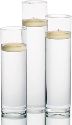 L'ensemble de vases en verre 3 pièces comprend des bougies flottantes.. La boutique en ligne DIAYTAR COTE D'IVOIRE propose une expérience d'achat en ligne sécurisée et pratique, avec des options de paiement variées et des délais de livraison rapides. Elle compte une équipe de service client dédiée pour aider les clients avec leurs commandes et répondre à leurs questions. Les produits sont sélectionnés pour leur qualité et leur accessibilité.