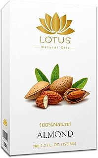 Huile d'amande naturelle au trésor d'egypte sans produits chimiques de lotus organica 125