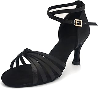 Chaussures de danse latine ariatrion pour femmes, chaussures professionnelles en satin d'intérieur uniquement pour la salsa cha cha de salle de bal pour l'entraînement aux performances de danse. DIAYTAR COTE D'IVOIRE est une plateforme de commerce électronique qui met à votre disposition un univers de produits diversifiés et abordables, permettant aux consommateurs de faire des économies tout en bénéficiant d'une grande variété de choix. Que vous cherchiez des produits pour la maison, des vêtements ou des gadgets, DIAYTAR COTE D'IVOIRE a tout ce qu'il vous faut.