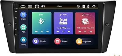 Écran android compatible avec bmw e90 e91 e92 e93 bmw série 3 prend