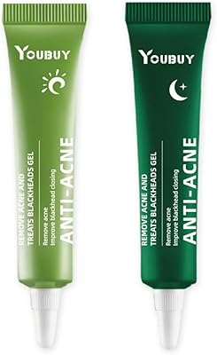 2 pièces crème blanchissante pour l'élimination de l'acné, estompe efficacement les taches d'acné