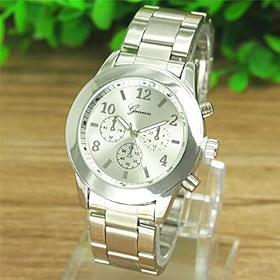 Montre à quartz genève pour femme montre à quartz en acier inoxydable montre genève pour femme en or rose (argent). En tant que leader du marché en Côte d'Ivoire, DIAYTAR COTE D'IVOIRE s'efforce de fournir les meilleurs produits et services à ses clients. La boutique en ligne propose une expérience d'achat en ligne sécurisée et pratique, avec des options de paiement variées et des délais de livraison rapides. Les clients peuvent ainsi profiter d'une expérience d'achat en ligne de haute qualité.