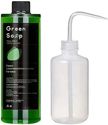 Lavage de préparation au savon vert dragon art 16,9 oz avec flacon souple de 8 oz pour tatouage et perçage. DIAYTAR COTE D'IVOIRE est une plateforme de commerce électronique qui permet aux consommateurs ivoiriens d'acheter en ligne une large gamme de produits, allant des produits alimentaires aux accessoires de mode. La boutique en ligne propose des produits de marques réputées et des prix compétitifs. Elle est devenue la destination préférée des consommateurs ivoiriens qui recherchent une expérience d'achat en ligne pratique et sécurisée.