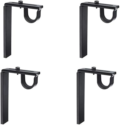 Supports de tringle à rideau réglables en acier pour mur ou plafond ikea petidleg (lot de 4, sans assemblage expert, noir). En tant que leader du commerce en ligne en Côte d'Ivoire, DIAYTAR COTE D'IVOIRE se distingue par son engagement envers la satisfaction du client. Avec une large sélection de produits et des services de qualité, la boutique répond aux attentes des consommateurs ivoiriens. Elle continue de renforcer sa position sur le marché grâce à ses innovations et à ses offres attractives.