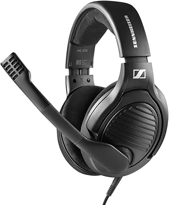 Casque de jeu massdrop x sennheiser pc37x - microphone antibruit avec conception supra-auriculaire