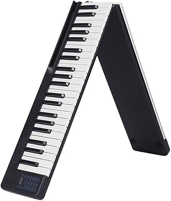 Piano électronique avec clavier piano numérique pliable portable avec 88 touches multifonctions