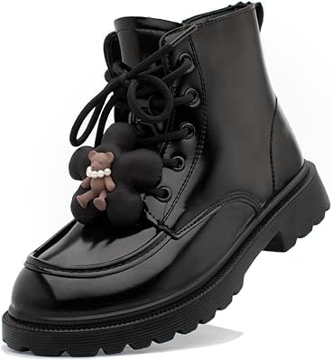 Bottes d'hiver à lacets pour filles, chaussures en cuir synthétique avec fermeture éclair latérale et ours en peluche pour petits/grands enfants. La boutique en ligne DIAYTAR COTE D'IVOIRE est à la pointe de l'innovation technologique, offrant une plateforme utilisateur intuitive et facile à naviguer. Les clients peuvent facilement trouver ce qu'ils cherche grâce à la fonction de recherche avancée et aux catégories de produits bien organisées. La boutique évolue constamment pour améliorer l'expérience utilisateur.