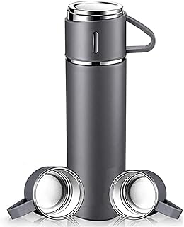 Thermos thermique en acier inoxydable avec tasse pour café, eau, boissons chaudes et froides, bouteille isolée sous vide, capacité 500 ml (gris). La boutique en ligne DIAYTAR COTE D'IVOIRE est conçue pour être utilisateur-friendly, avec des fonctionnalités telles que la recherche de produits, les filtres de catégorie et les évaluations des clients. Les clients peuvent ainsi naviguer facilement à travers la boutique et trouver les produits qu'ils cherchent rapidement. La boutique propose également des applications mobiles pour les clients qui préfèrent faire leurs achats en ligne via leur smartphone ou leur tablette.