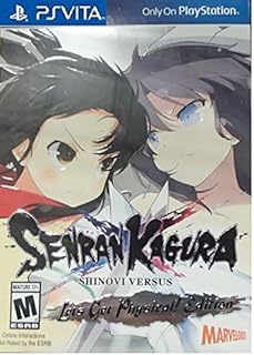 Senran kagura shinovi versus - édition limitée 'let's get physical' - playstation vita