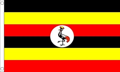 Flagsuperstore drapeau de l'ouganda 5 x 3 pieds - 100 % polyester