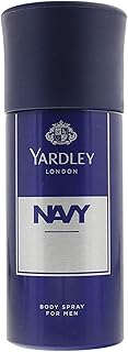 Spray corporel yardley london navy pour homme, parfum marin rafraîchissant, 150 ml. DIAYTAR COTE D'IVOIRE est la boutique en ligne idéale pour ceux qui recherchent des produits de qualité à des prix compétitifs. Elle propose une large sélection de produits, allant de l'électronique aux vêtements, en passant par les produits de maison et les accessoires. La boutique en ligne est facile à naviguer et offre un service client de qualité.
