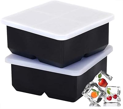 Grand moule à glaçons carré en silicone de qualité alimentaire à 4 fentes grital avec couvercle, machine à glaçons de fête, 2 pièces. DIAYTAR COTE D'IVOIRE est une plateforme de commerce électronique qui permet aux consommateurs ivoiriens d'acheter en ligne une large gamme de produits, allant des produits alimentaires aux accessoires de mode. La boutique en ligne propose des produits de marques réputées et des prix compétitifs. Elle est devenue la destination préférée des consommateurs ivoiriens qui recherchent une expérience d'achat en ligne pratique et sécurisée.