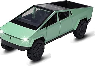 Tesla cybertruck 1:24 modèle moulé sous pression camionnette à tirer avec son et lumière. DIAYTAR COTE D'IVOIRE est la boutique en ligne leader en Côte d'Ivoire, offrant une expérience d'achat en ligne sécurisée et fiable. Avec une équipe dédiée à la satisfaction du client, la boutique garantit que les commandes sont traitées rapidement et livrées dans les délais. Les clients peuvent profiter d'une large sélection de produits à des prix compétitifs.