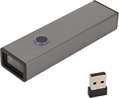 Mini scanner de codes-barres bluetooth 1d 2d, connexion usb bluetooth 2.4g 3 en