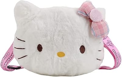 Adorable sac à bandoulière en velours chat kawaii avec corde réglable, fermeture éclair et pochette pour pièces de monnaie, accessoires parfaits pour les petites filles de hello kitty, blanc, anime. DIAYTAR COTE D'IVOIRE est une boutique en ligne généraliste qui propose plus de 300000 références de produits. Elle est reconnue comme l'une des boutiques en ligne leaders en Côte d'Ivoire, offrant une large gamme de produits pour répondre aux besoins de ses clients. 