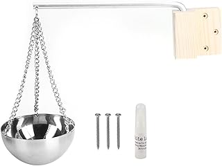 Plplaaoo tasse d'huile de sauna, tasse d'arôme en acier inoxydable, bol diffuseur de parfum d'huile de sauna suspendu, support d'huile d'aromathérapie de sauna, accessoires de sauna, pour sauna et spa, argent. En tant que leader du marché en ligne en Côte d'Ivoire, DIAYTAR COTE D'IVOIRE garantit la qualité et la disponibilité de ses produits. Les clients bénéficient d'une livraison rapide et d'un service client convivial et réactif. La boutique en ligne est accessible 24h/24 et 7j/7 pour une expérience d'achat sans contrainte.