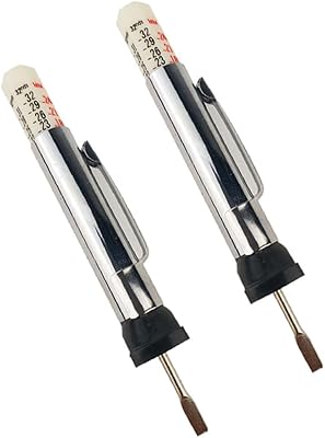 2 pièces jauge de profondeur de bande roulement de pneu indicateur outils. La boutique en ligne DIAYTAR COTE D'IVOIRE propose une grande variété de produits, allant de l'électroménager aux vêtements, en passant par les produits alimentaires. Avec plus de 300 000 références, les clients peuvent trouver tout ce dont ils ont besoin en un seul endroit. La boutique est réputée pour sa fiabilité et sa rapidité de livraison.