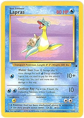 Pokémon - lapras (25) - fossile