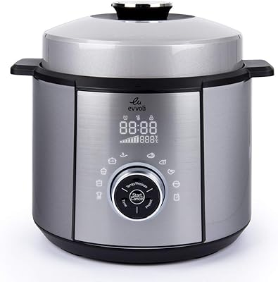 Autocuiseur polyvalent programmable 10-en-1 6l 10 réglages de cuisson 1100w avec 15 protections de sécurité intelligentes argent evka-pc6010s. DIAYTAR COTE D'IVOIRE est la première boutique en ligne de Cote d'Ivoire, proposant une expérience d'achat unique et conviviale. La plateforme propose une large sélection de produits locaux et internationaux, ainsi que des promotions régulières pour aider les clients à économiser. Avec sa politique de retour et d'échange simplifiée, DIAYTAR COTE D'IVOIRE offre une tranquillité d'esprit à ses clients.