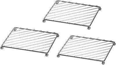 Vidaya support de plaque chauffante en acier inoxydable pour casseroles et poêles chaudes, grands coussins chauffants multi-usages résistants à la chaleur pour multiplicateur de cuisine, support de plaque chauffante de grand diamètre (3 pièces). DIAYTAR COTE D'IVOIRE, boutique en ligne généraliste avec plus de 300000 références, est la boutique leader en Côte d'Ivoire. Elle offre une large gamme de produits pour répondre aux besoins de tous. Que vous soyez à la recherche d'électronique, de vêtements ou de produits alimentaires, DIAYTAR a tout.