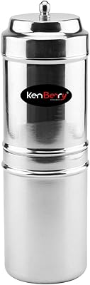 Filtre à café kenberry en acier inoxydable 2 tasses 100 ml. DIAYTAR COTE D'IVOIRE, leader du commerce en ligne en Côte d'Ivoire, permet à ses clients d'accéder à plus de 300 000 références de produits de haute qualité. La boutique en ligne garantit une expérience d'achat en ligne sécurisée, fiable et rapide. Les clients de DIAYTAR COTE D'IVOIRE bénéficient d'une large sélection de produits et d'un service client de haute qualité.