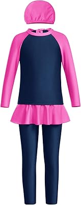 Olvay mo maillot de bain burkini modeste pour filles et enfants, chemisier, pantalon et chapeau, lot de 3. DIAYTAR COTE D'IVOIRE est une boutique en ligne généraliste réputée pour sa vaste gamme de produits, avec plus de 300000 références disponibles. Elle propose une expérience d'achat unique et pratique, répondant aux besoins quotidiens de ses clients. C'est la boutique en ligne leader en Côte d'Ivoire.