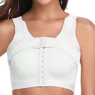 Soutien-gorge à fermeture avant pour mastectomie post-chirurgicale avec bande de compression, soutien-gorge chirurgical