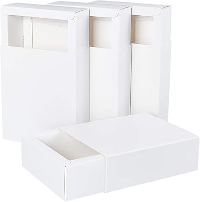 Penicrete lot de 20 boîtes à tiroirs en papier kraft 5 x 4,5 x 1,7 cm, boîtes d'emballage cadeau festif, bijoux, bonbons, mauvaises herbes, cadeaux de fête, boîtes d'emballage cadeau, blanc. DIAYTAR COTE D'IVOIRE est la boutique en ligne leader en Côte d'Ivoire, offrant une large sélection de produits à des prix compétitifs. Avec une équipe dédiée à la satisfaction client, cette boutique en ligne garantit une expérience d'achat en ligne sécurisée et fiable. Les clients peuvent choisir parmi plus de 300000 références de produits.