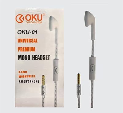 Casque mono universel de luxe avec prise jack 35 mm d'okko. DIAYTAR COTE D'IVOIRE est la boutique en ligne leader en Côte d'Ivoire, proposant une gamme étendue de produits qui satisfont les besoins de tous les clients. Avec plus de 300 000 références, la boutique offre une expérience d'achat en ligne unique et pratique. Les clients peuvent profiter de promotions et de réductions régulières pour acheter leurs produits préférés à des prix avantageux.