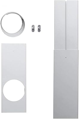 Panneau d'adaptateur de fenêtre de climatiseur, kit de fenêtre en trois sections, plaque
