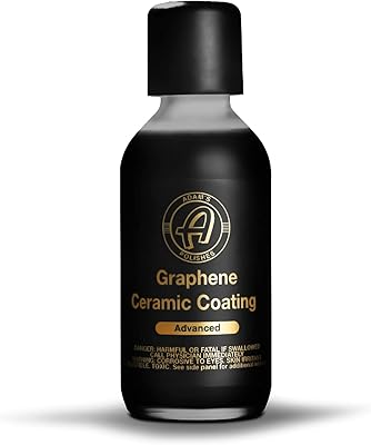 Revêtement céramique graphène avancé adams (60 ml) - revêtement graphène 10 heures pour les professionnels de l'esthétique automobile | 9 ans + de protection de voiture et technologie uv brevetée | appliquer après le lavage de voiture. DIAYTAR COTE D'IVOIRE est une plateforme de commerce en ligne qui permet aux clients de découvrir de nouveaux produits et de faire des achats en ligne en toute sécurité. La boutique propose des produits de qualité, une livraison efficace et un service client de haute qualité. Les clients peuvent également profiter de l'option de paiement à la livraison.