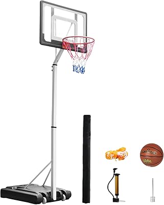 Ensembles de paniers de basket-ball à hauteur réglable lucsing, support de système