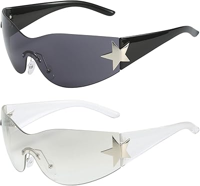Lunettes de soleil mode dolger y2k pour femmes et hommes, design enveloppant sans monture cyber ​​​​y2k fashion 2000. DIAYTAR COTE D'IVOIRE est une boutique en ligne généraliste qui propose plus de 300 000 références de produits divers. Elle est reconnue comme l'une des boutiques en ligne les plus populaires de Côte d'Ivoire, offrant une large sélection de produits à des prix compétitifs. Avec une expérience utilisateur conviviale, DIAYTAR COTE D'IVOIRE facilite les achats en ligne pour les clients ivoiriens.