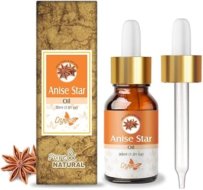 Huile d'anis étoilé crysalis (illicium verum) | essentielle non diluée 100 % pure et naturelle. DIAYTAR COTE D'IVOIRE est une boutique en ligne généraliste qui propose plus de 300 000 références de produits de toutes sortes, répondant ainsi aux besoins de la population ivoirienne. Elle se positionne comme leader dans son secteur en Côte d'Ivoire. La qualité et la diversité de ses produits en font une référence incontournable.